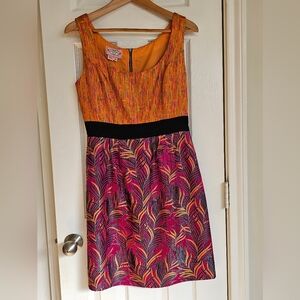 Phoebe Couture Multicolor Mini Dress